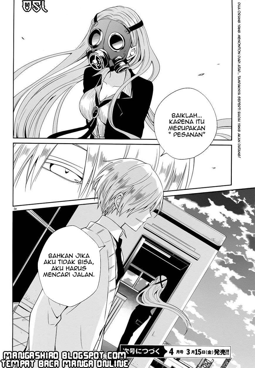 Halaman 34 dari Boku to Senpai no Tekken Kousai Chapter 5