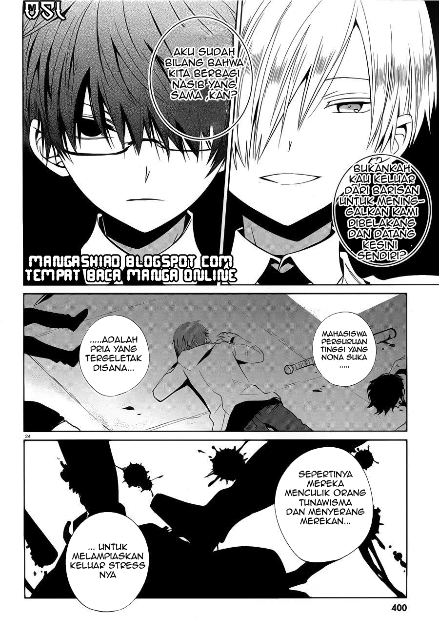 Halaman 24 dari Boku to Senpai no Tekken Kousai Chapter 6