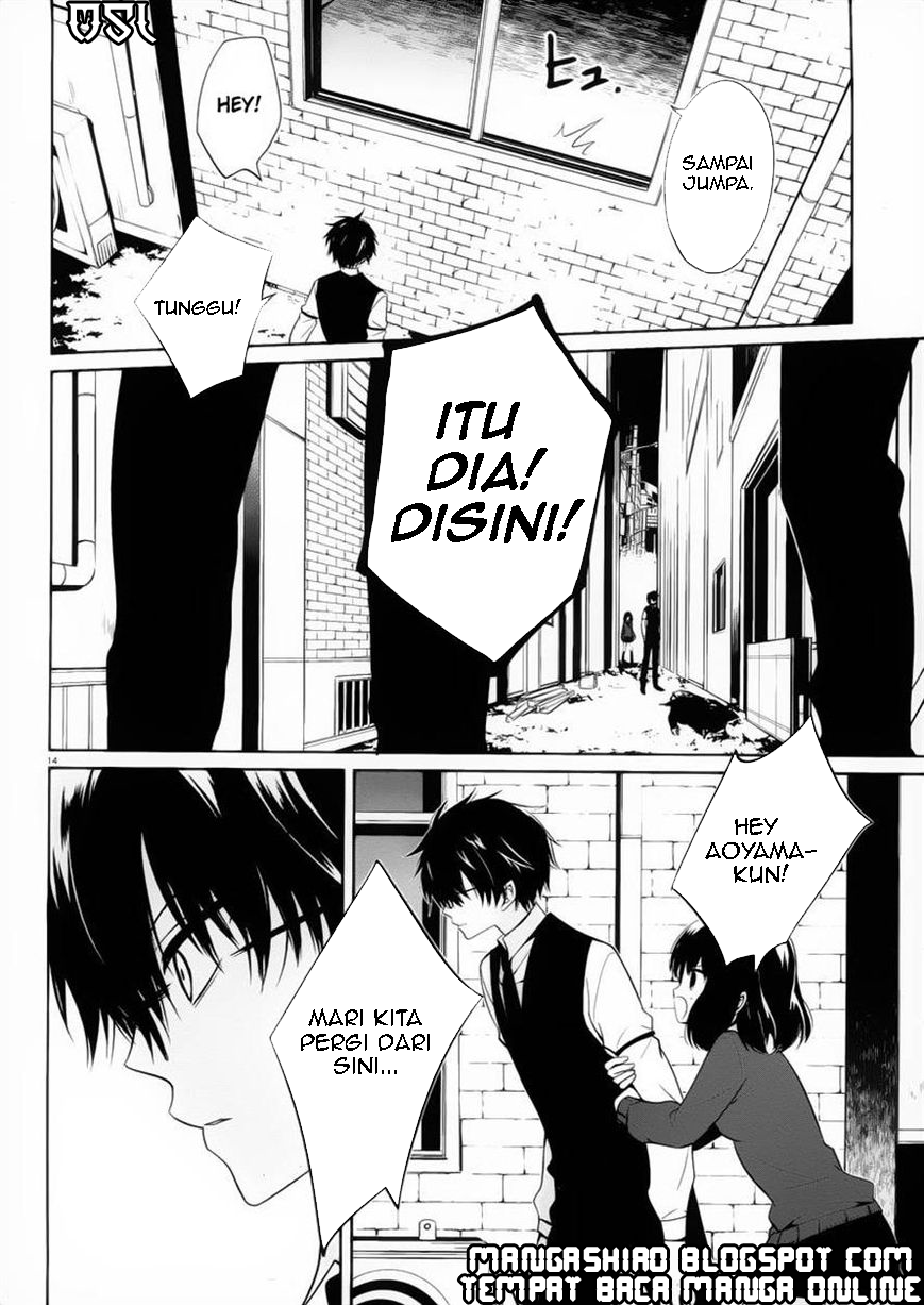 Halaman 15 dari Boku to Senpai no Tekken Kousai Chapter 8