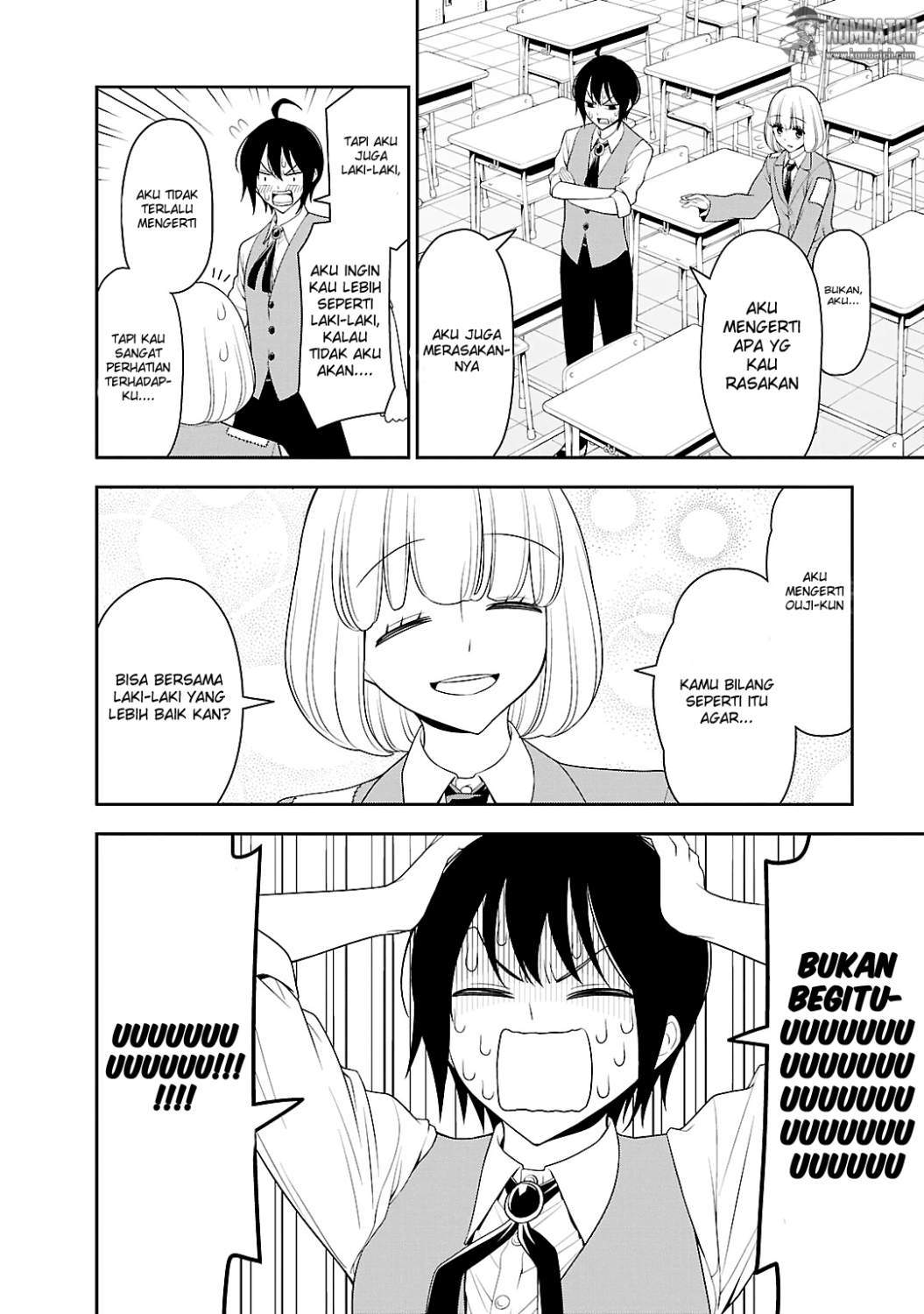 Halaman 10 dari Boku wa Ohime-sama ni Narenai Chapter 1
