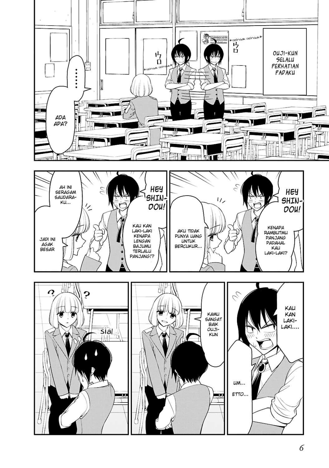 Halaman 8 dari Boku wa Ohime-sama ni Narenai Chapter 1