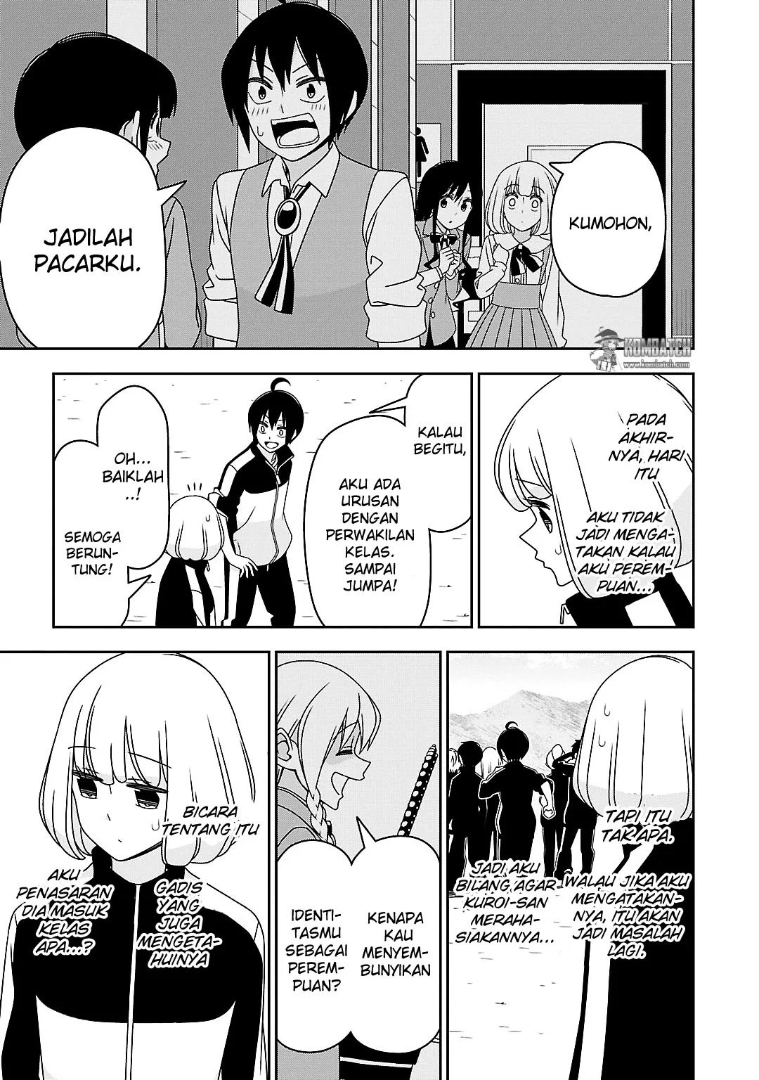 Halaman 6 dari Boku wa Ohime-sama ni Narenai Chapter 17