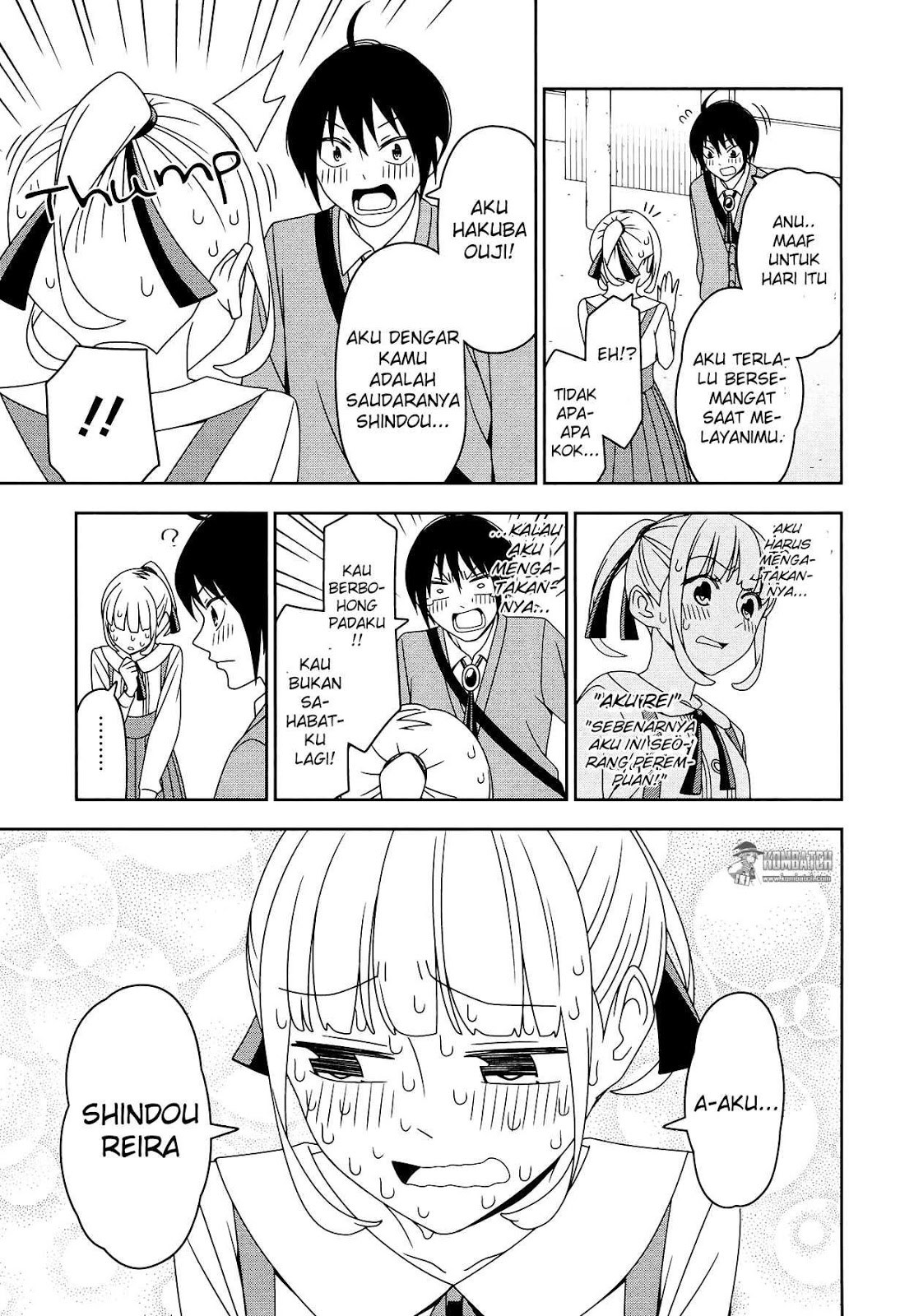 Halaman 6 dari Boku wa Ohime-sama ni Narenai Chapter 8
