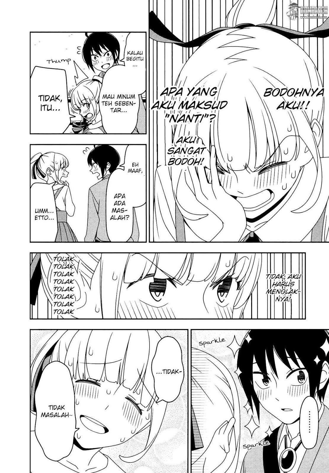 Halaman 9 dari Boku wa Ohime-sama ni Narenai Chapter 8