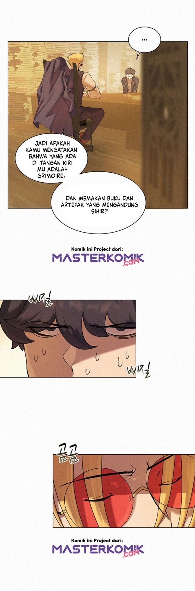 Halaman 12 dari Book Eater (MKR) Chapter 13