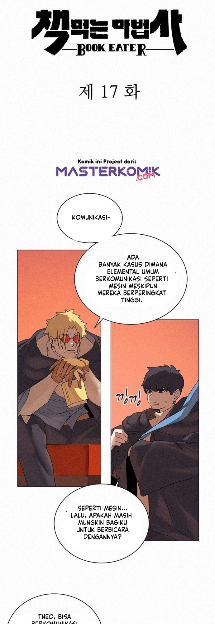 Halaman 4 dari Book Eater (MKR) Chapter 17