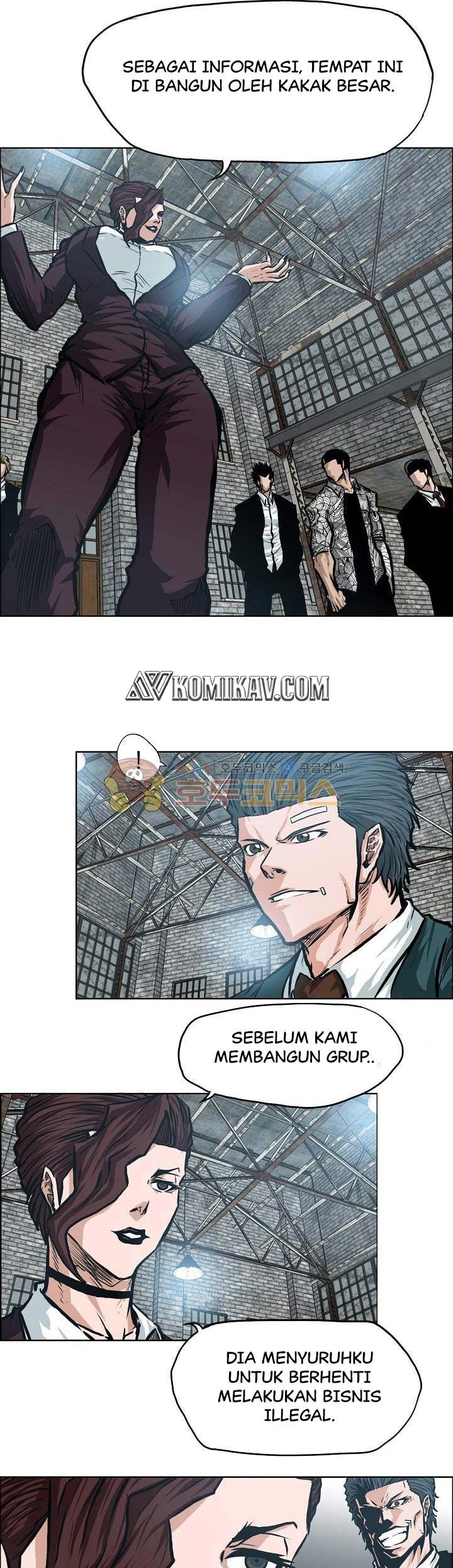 Halaman 4 dari Boss in School Chapter 144