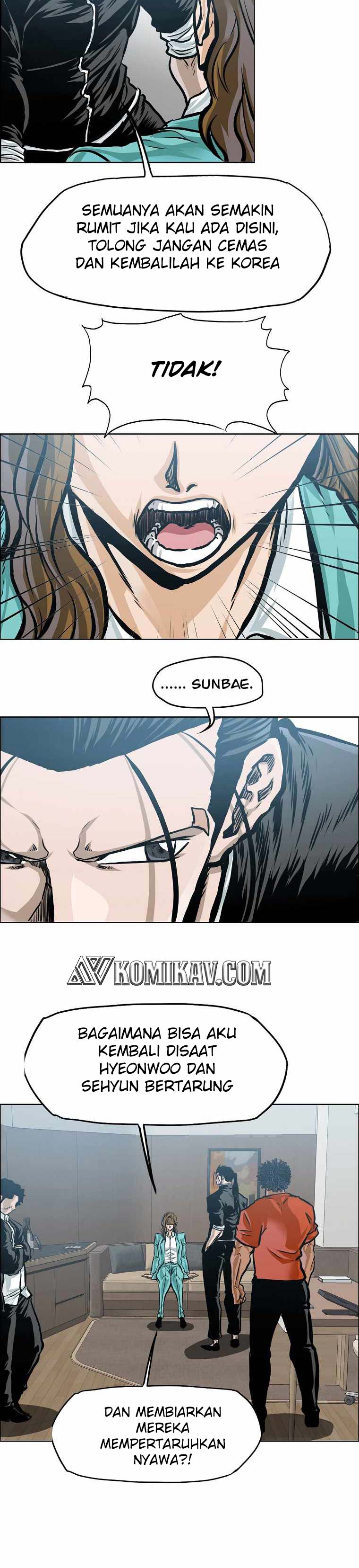 Halaman 3 dari Boss in School Chapter 192