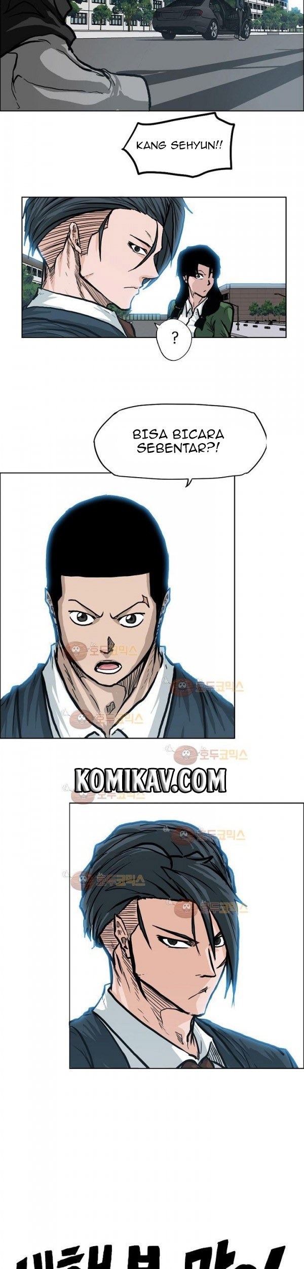Halaman 21 dari Boss in School Chapter 76