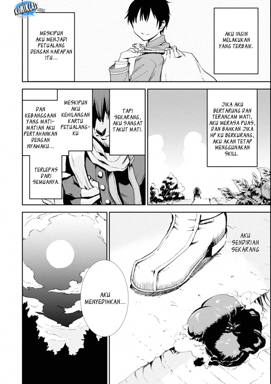 Halaman 12 dari Boukensha License o Hakudatsusareta Ossan Dakedo, Manamusume ga Dekita node Nonbiri Jinsei o Ouka Suru Chapter 1.2