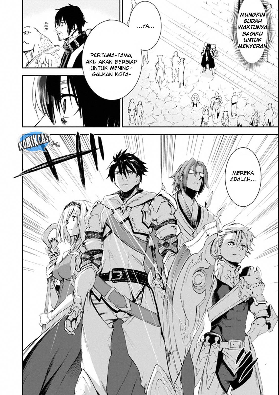 Halaman 4 dari Boukensha License o Hakudatsusareta Ossan Dakedo, Manamusume ga Dekita node Nonbiri Jinsei o Ouka Suru Chapter 1.2