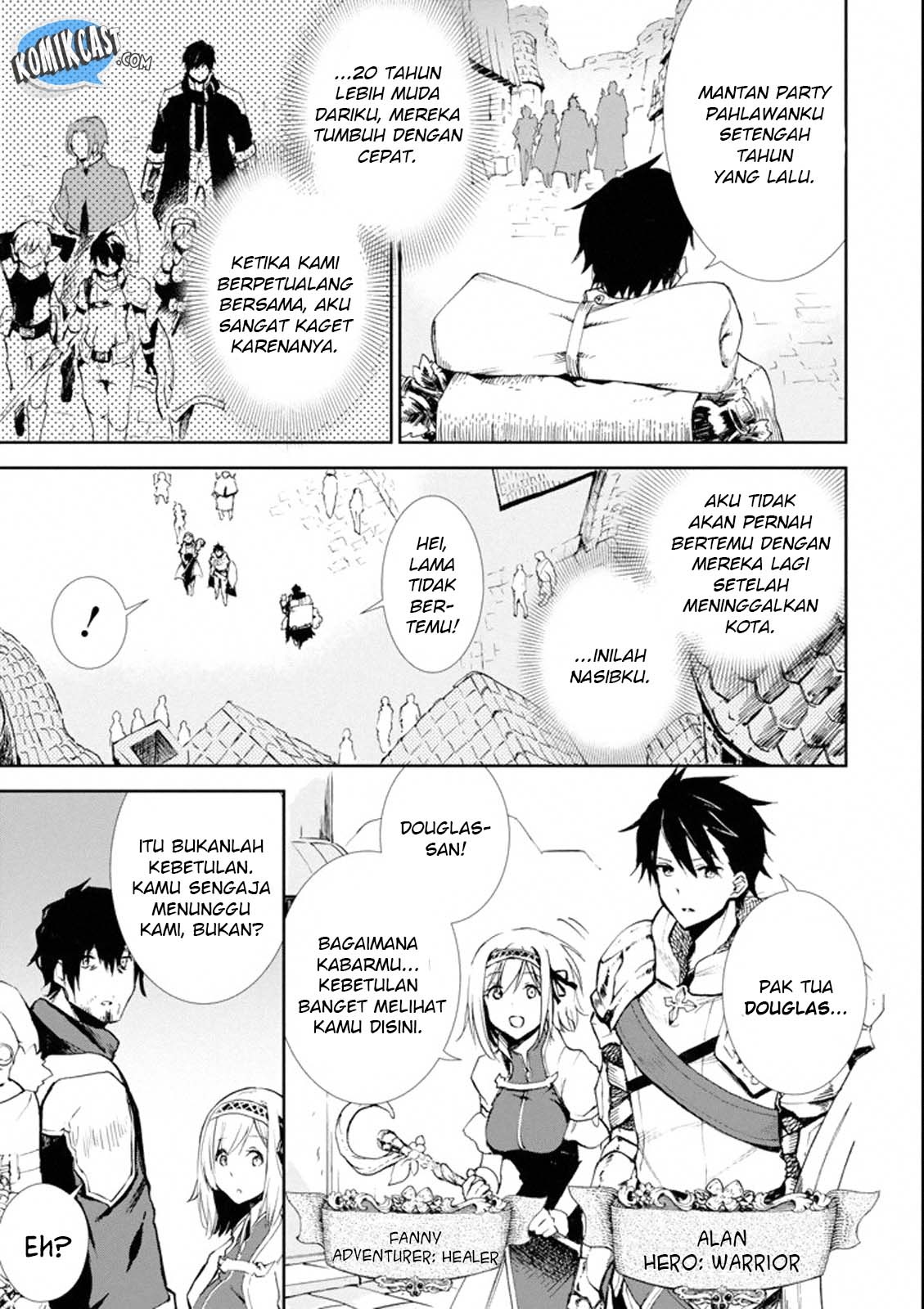 Halaman 5 dari Boukensha License o Hakudatsusareta Ossan Dakedo, Manamusume ga Dekita node Nonbiri Jinsei o Ouka Suru Chapter 1.2