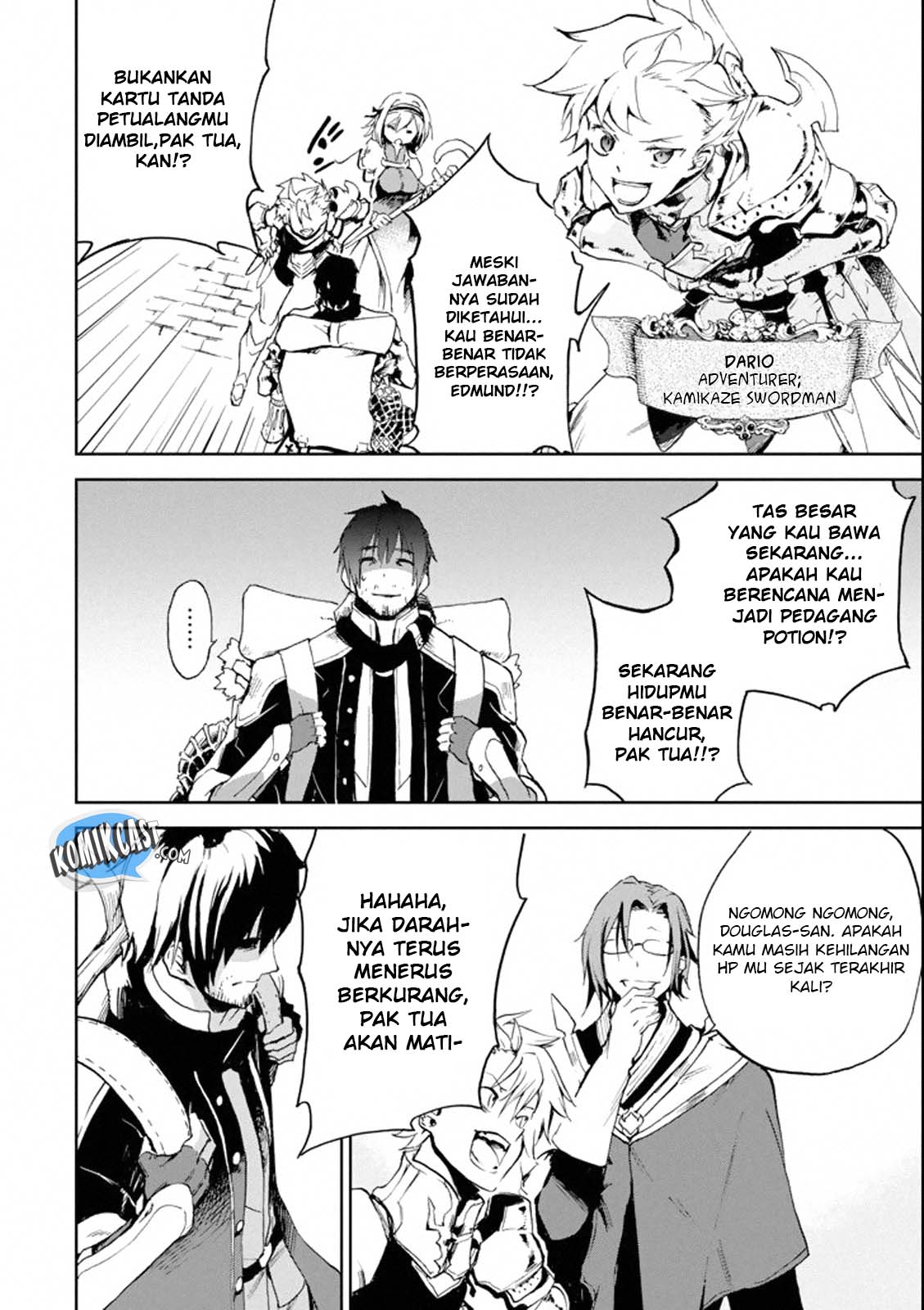 Halaman 8 dari Boukensha License o Hakudatsusareta Ossan Dakedo, Manamusume ga Dekita node Nonbiri Jinsei o Ouka Suru Chapter 1.2