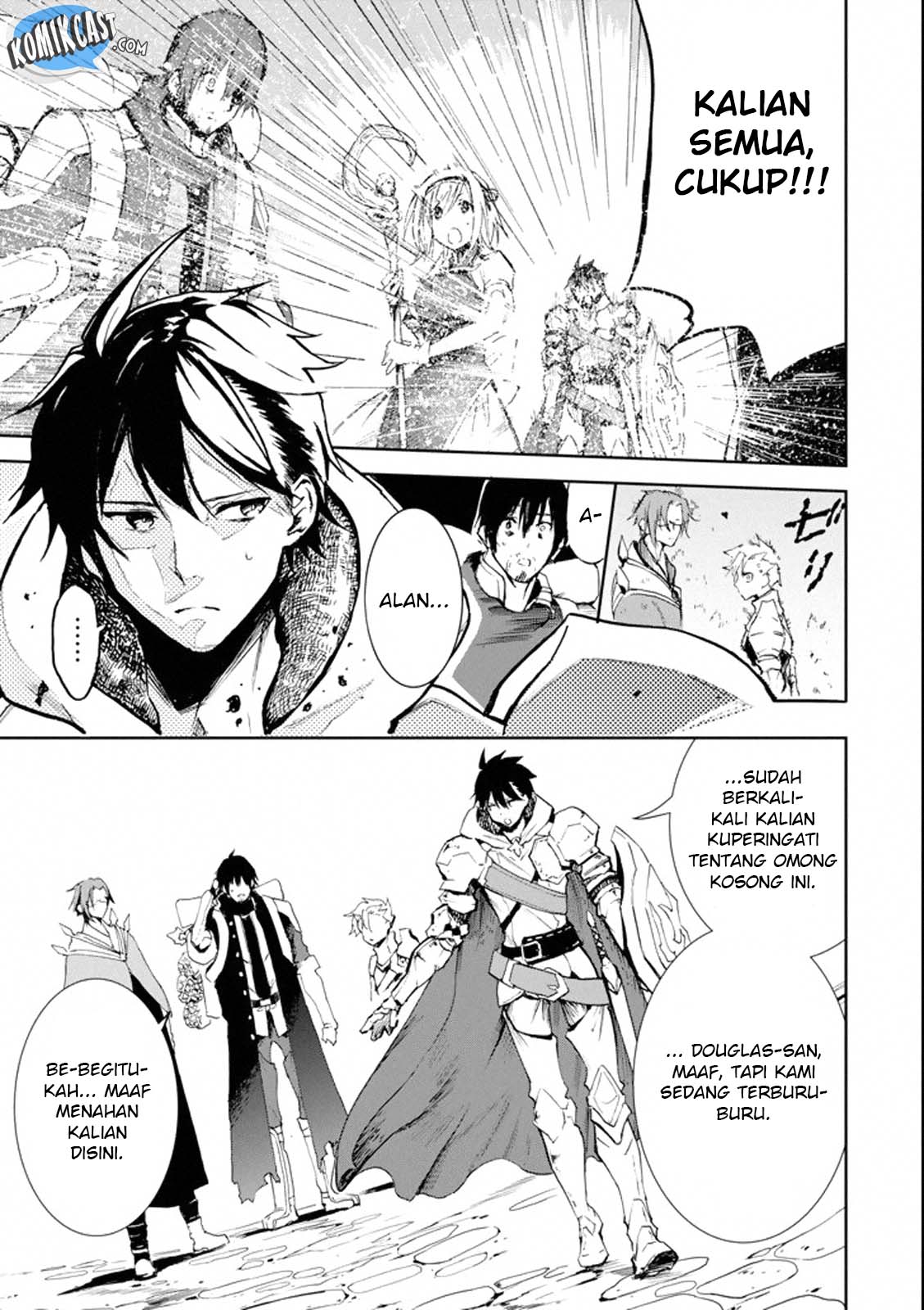 Halaman 9 dari Boukensha License o Hakudatsusareta Ossan Dakedo, Manamusume ga Dekita node Nonbiri Jinsei o Ouka Suru Chapter 1.2