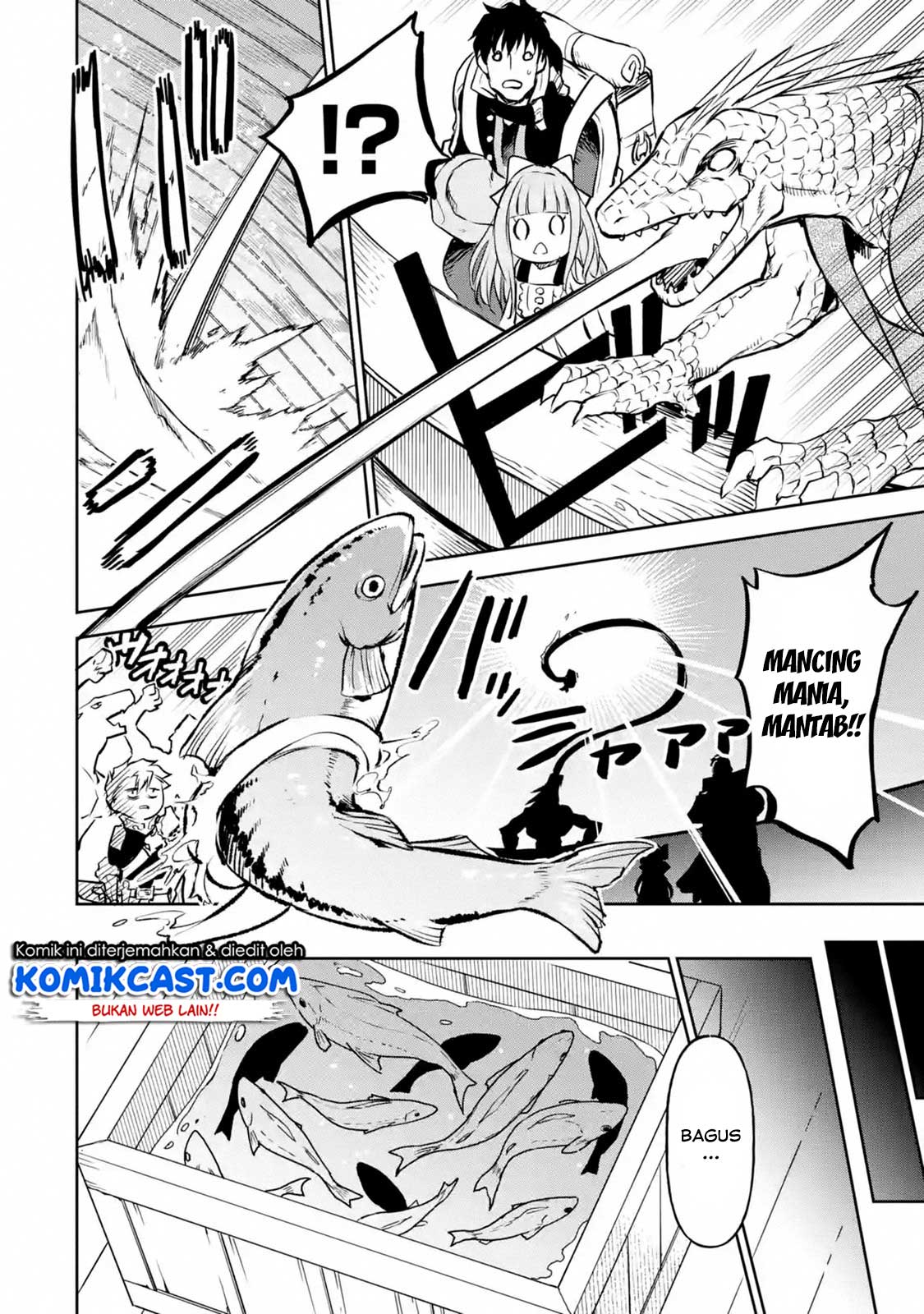 Halaman 5 dari Boukensha License o Hakudatsusareta Ossan Dakedo, Manamusume ga Dekita node Nonbiri Jinsei o Ouka Suru Chapter 14.2