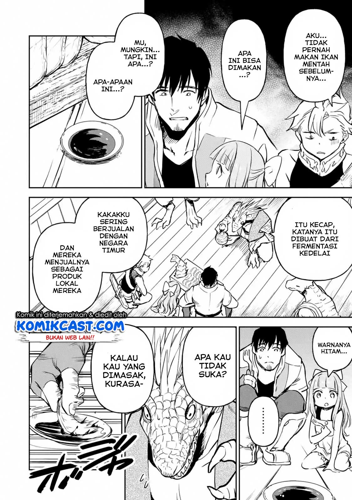 Halaman 9 dari Boukensha License o Hakudatsusareta Ossan Dakedo, Manamusume ga Dekita node Nonbiri Jinsei o Ouka Suru Chapter 14.2