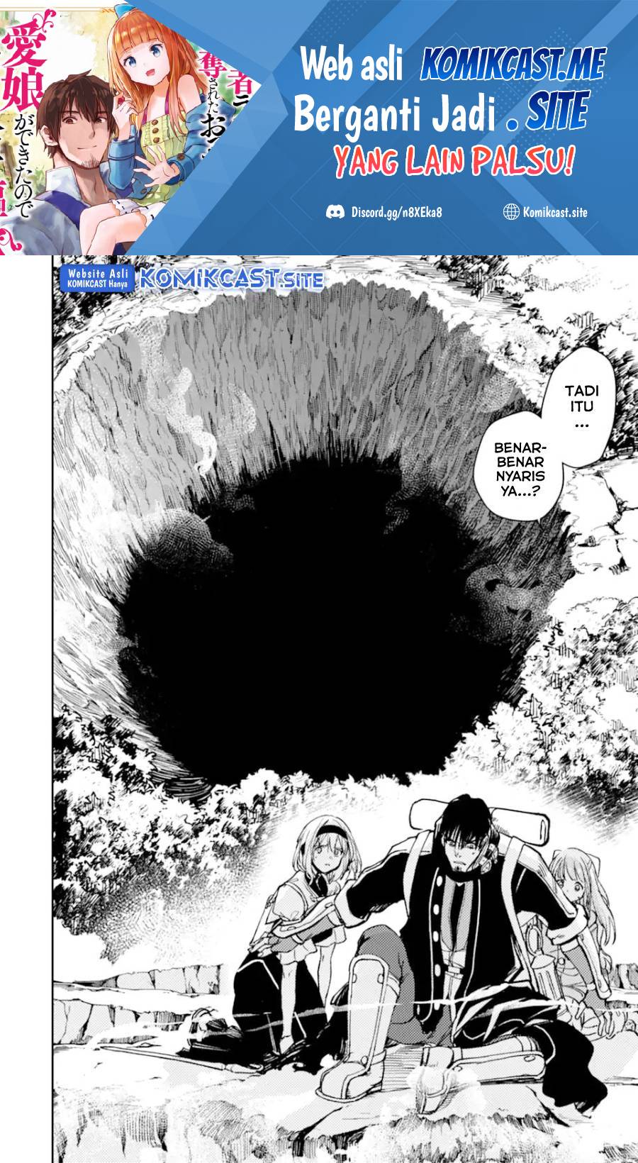 Halaman 2 dari Boukensha License o Hakudatsusareta Ossan Dakedo, Manamusume ga Dekita node Nonbiri Jinsei o Ouka Suru Chapter 37.2