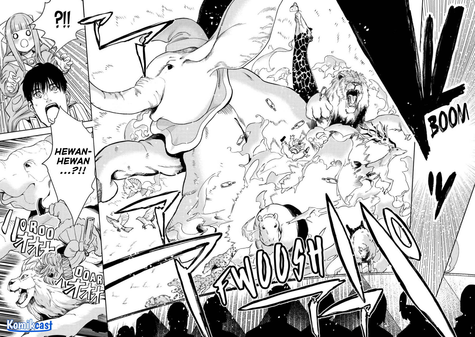 Halaman 25 dari Boukensha License o Hakudatsusareta Ossan Dakedo, Manamusume ga Dekita node Nonbiri Jinsei o Ouka Suru Chapter 47