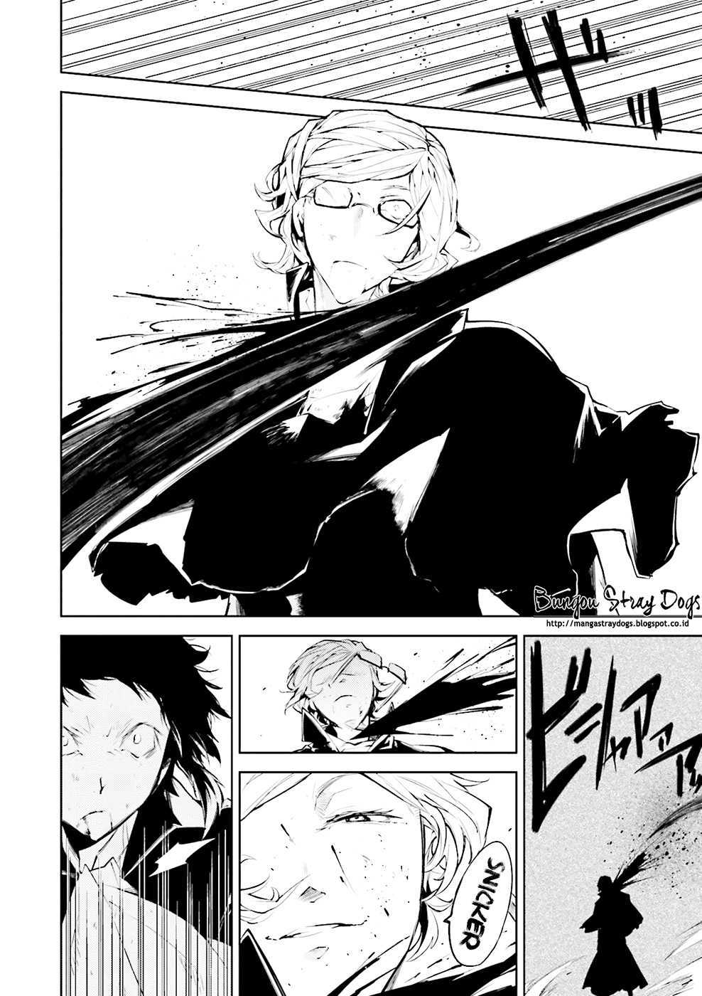 Halaman 27 dari Bungou Stray Dogs Chapter 21