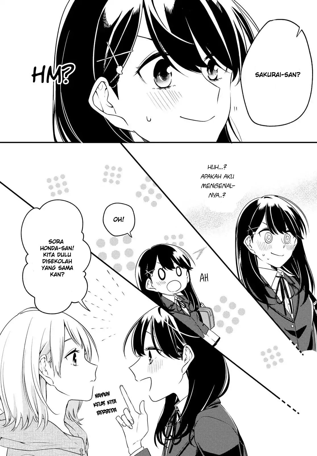 Halaman 17 dari Lonely Girl ni Sakaraenai Chapter 1