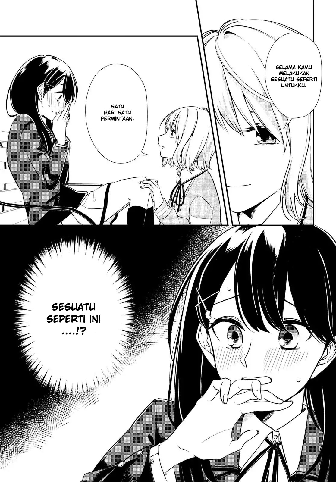Halaman 30 dari Lonely Girl ni Sakaraenai Chapter 1