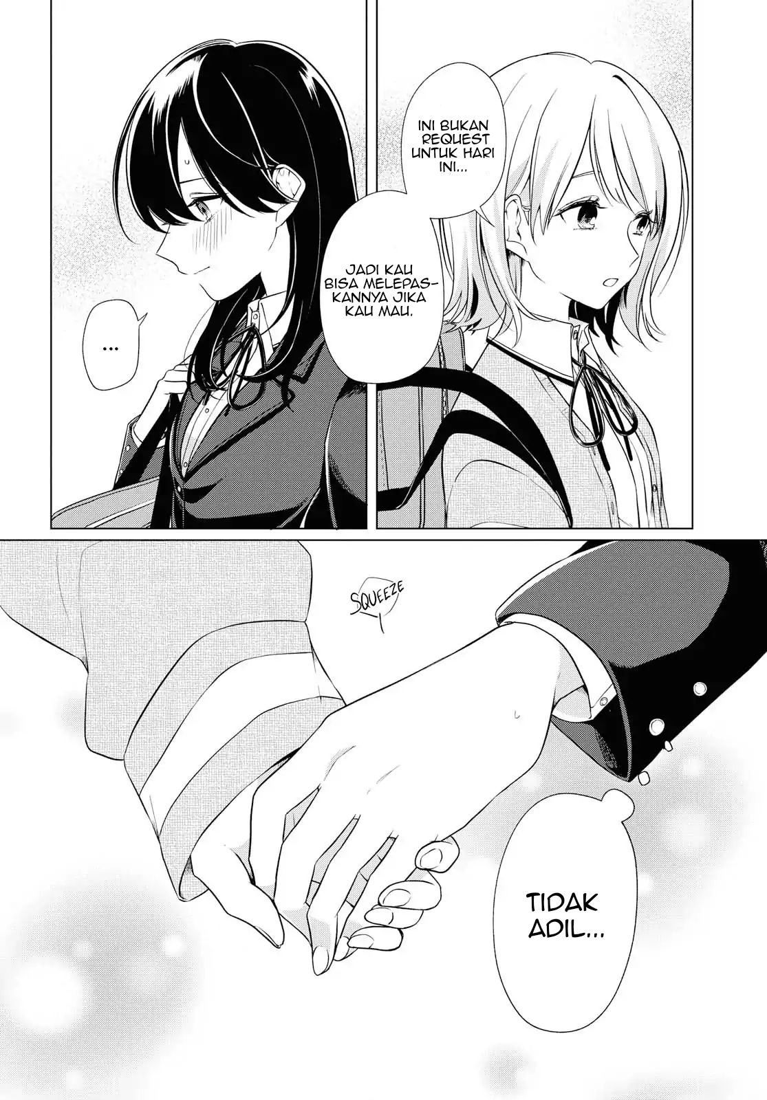 Halaman 15 dari Lonely Girl ni Sakaraenai Chapter 3
