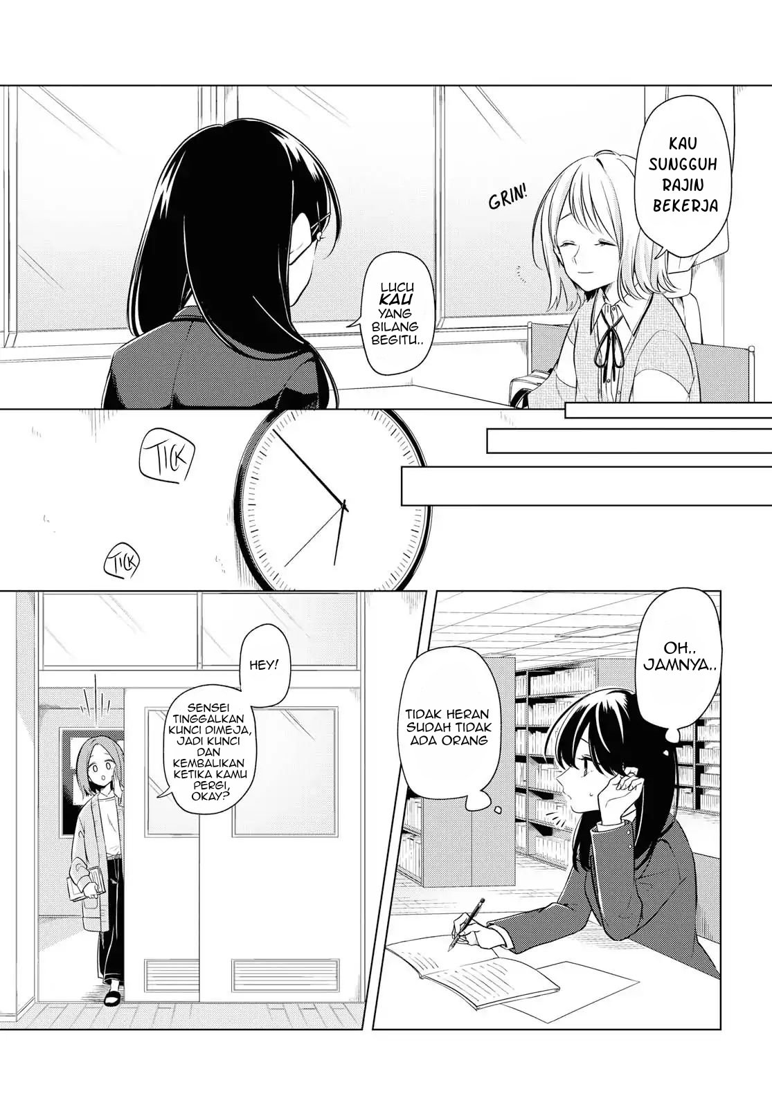 Halaman 4 dari Lonely Girl ni Sakaraenai Chapter 3