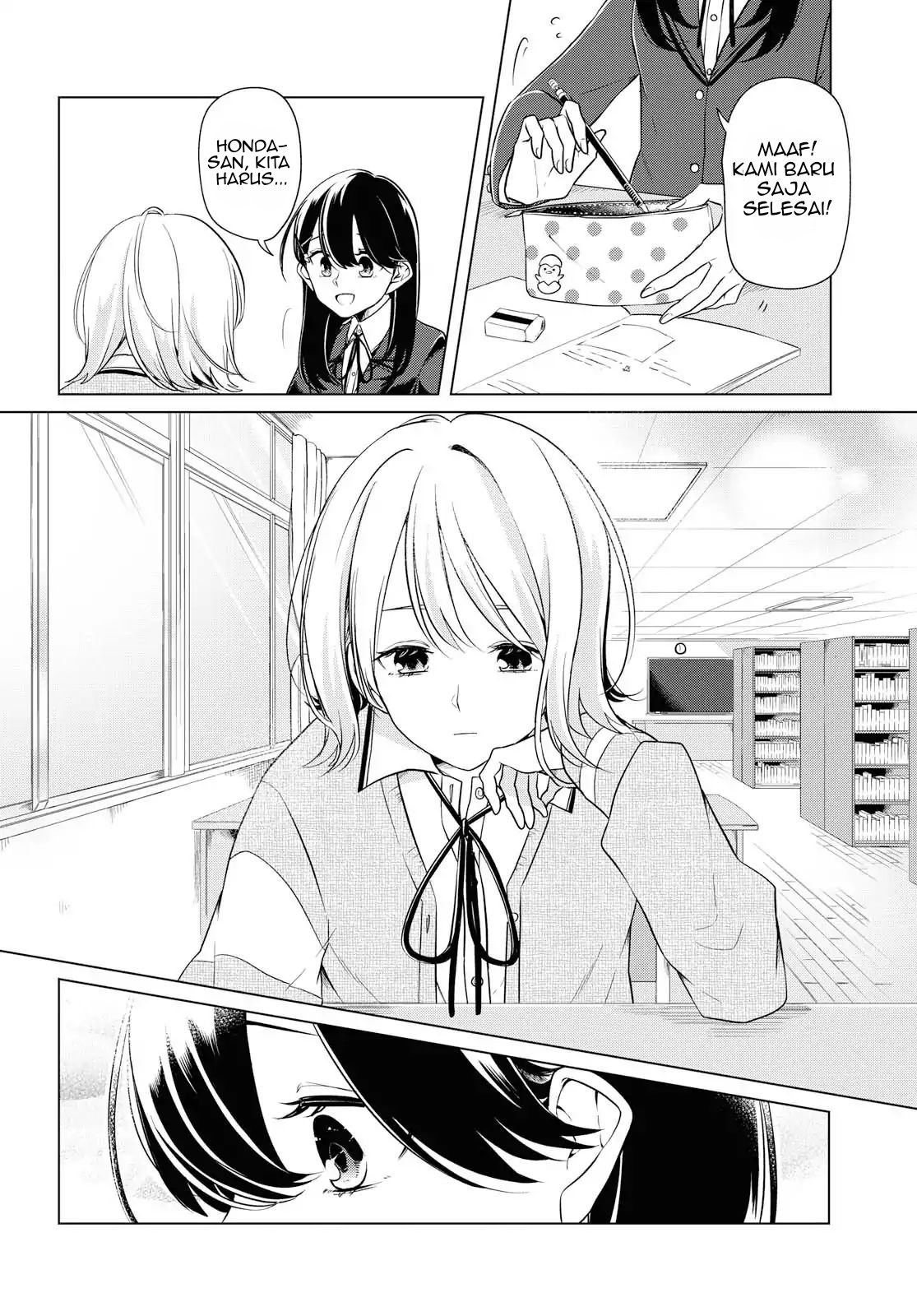 Halaman 5 dari Lonely Girl ni Sakaraenai Chapter 3