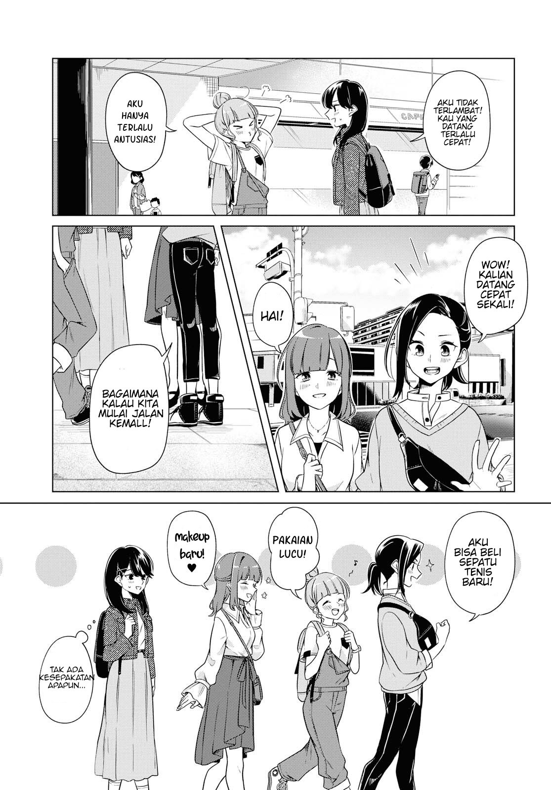 Halaman 10 dari Lonely Girl ni Sakaraenai Chapter 4