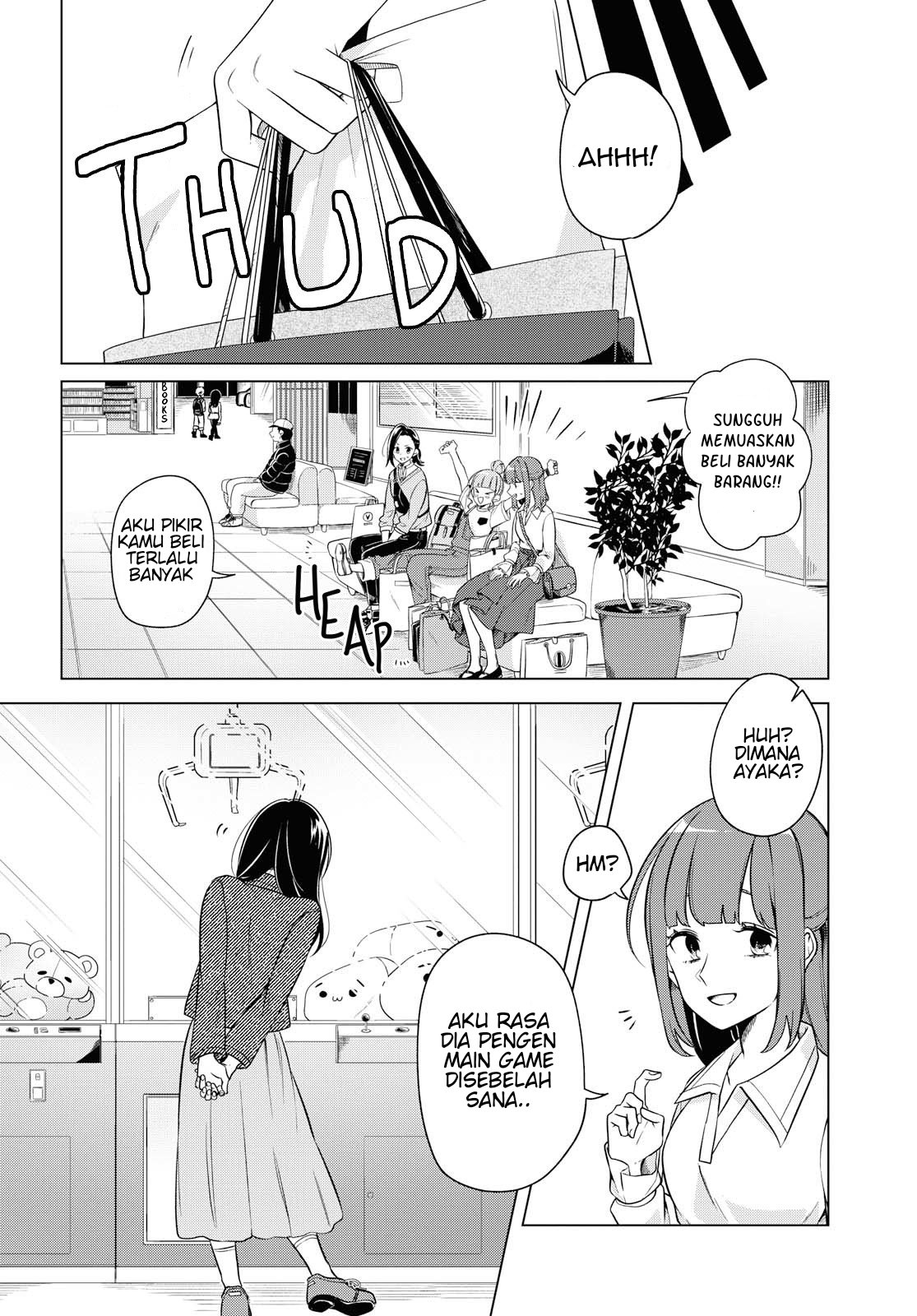 Halaman 11 dari Lonely Girl ni Sakaraenai Chapter 4