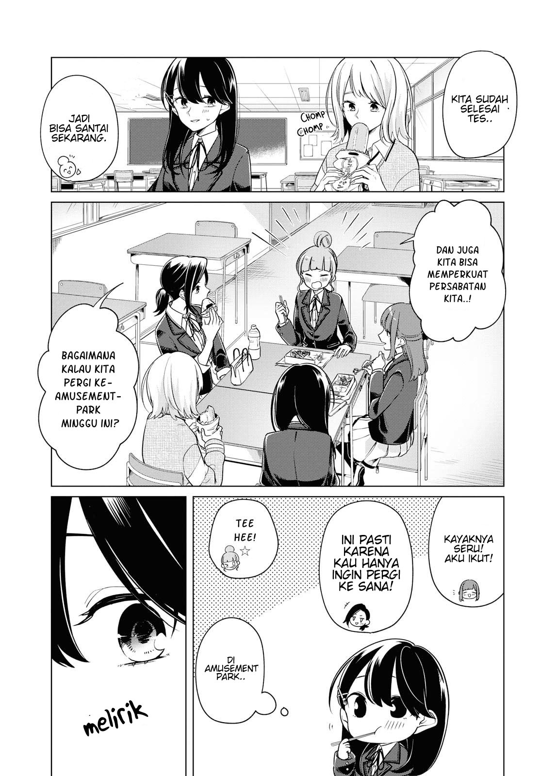 Halaman 30 dari Lonely Girl ni Sakaraenai Chapter 4
