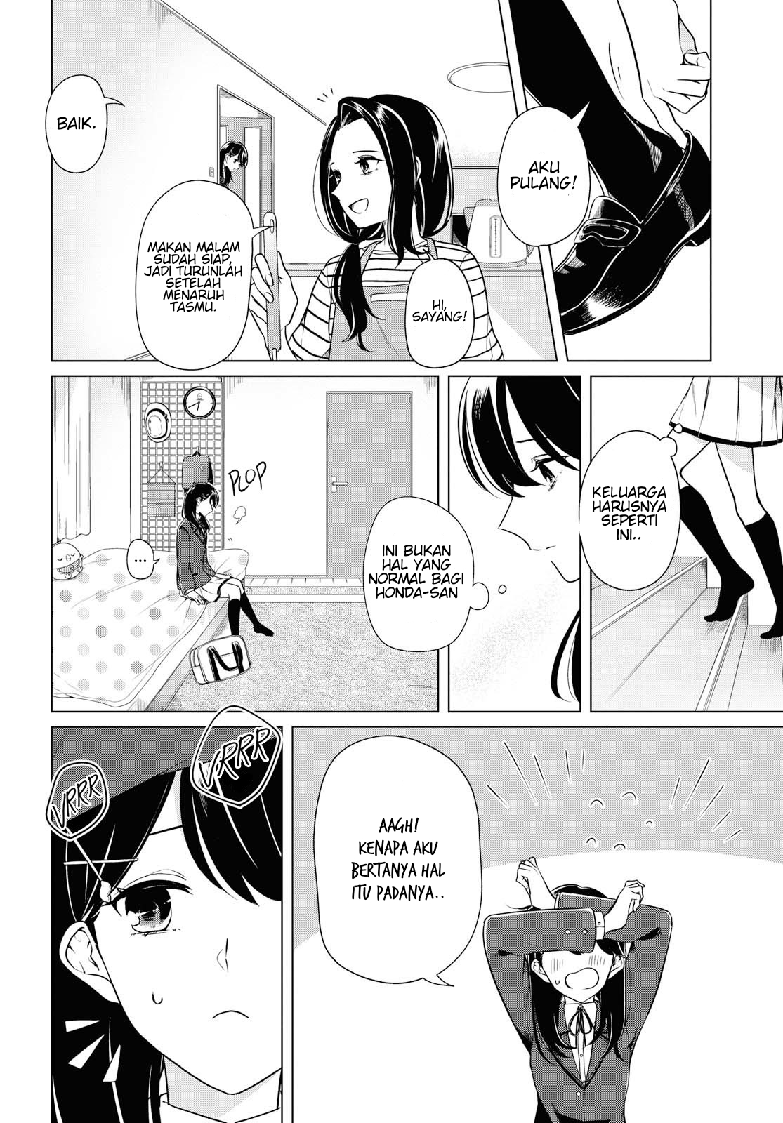 Halaman 7 dari Lonely Girl ni Sakaraenai Chapter 4