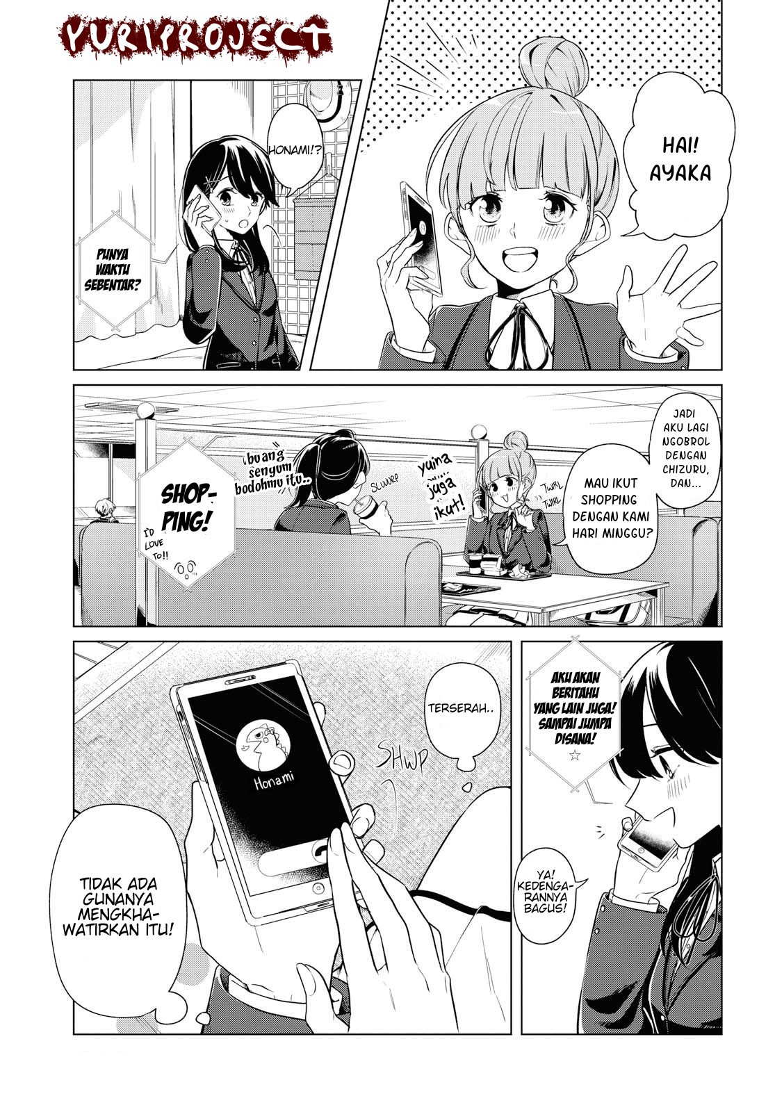Halaman 8 dari Lonely Girl ni Sakaraenai Chapter 4