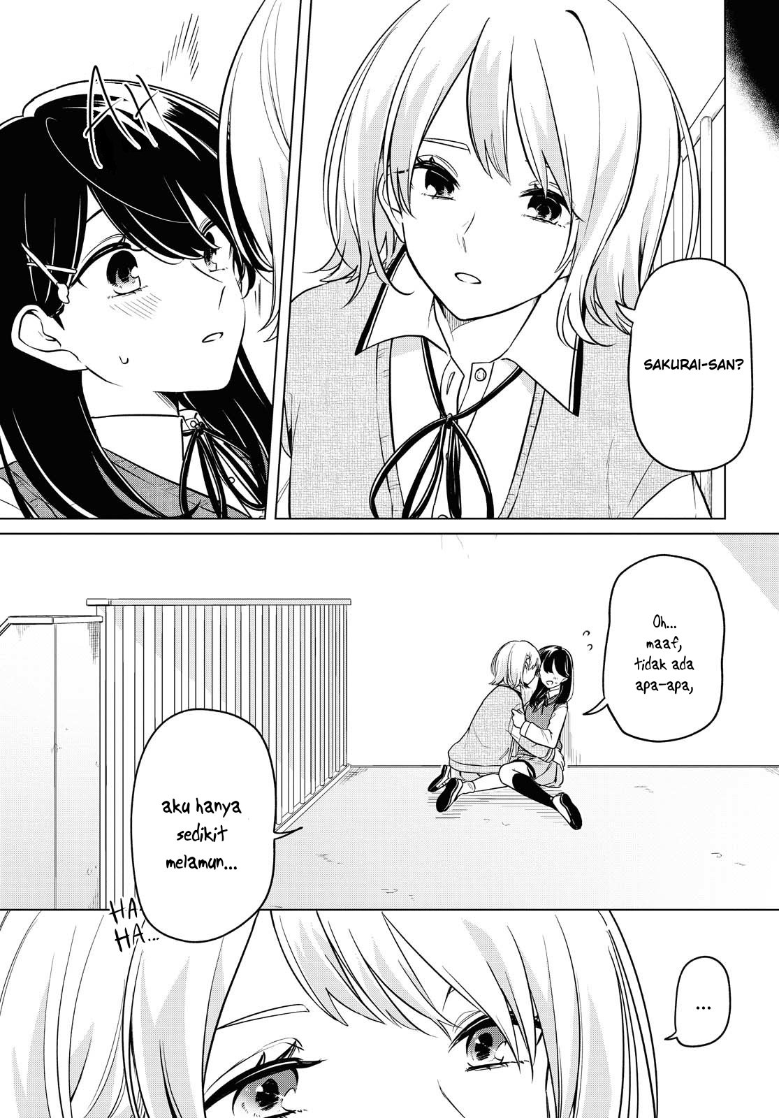 Halaman 8 dari Lonely Girl ni Sakaraenai Chapter 6