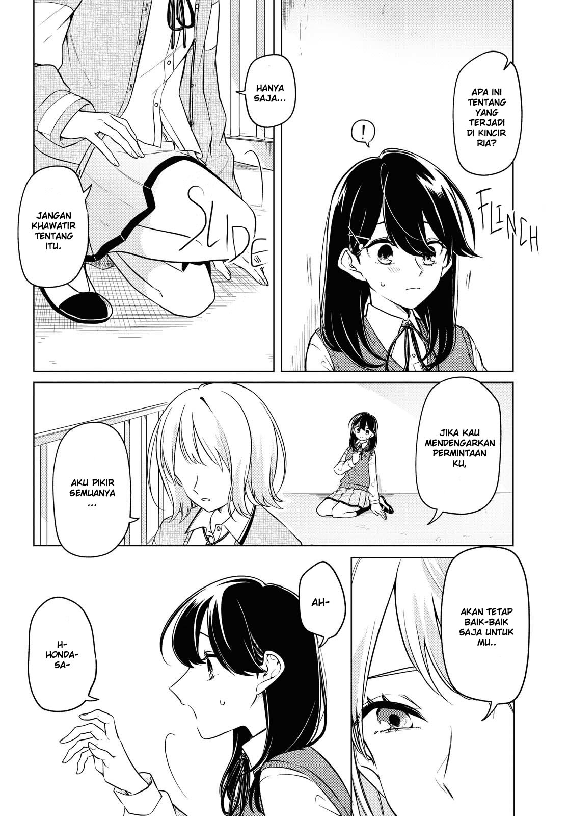 Halaman 9 dari Lonely Girl ni Sakaraenai Chapter 6