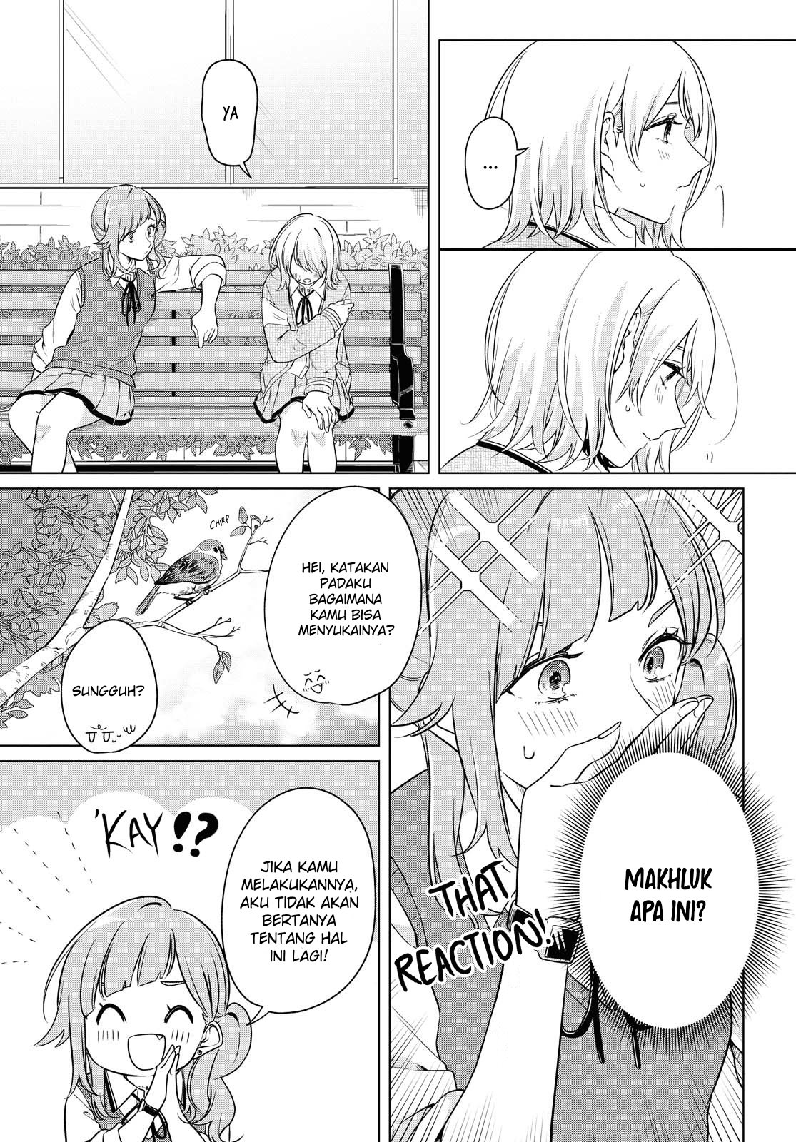 Halaman 10 dari Lonely Girl ni Sakaraenai Chapter 8