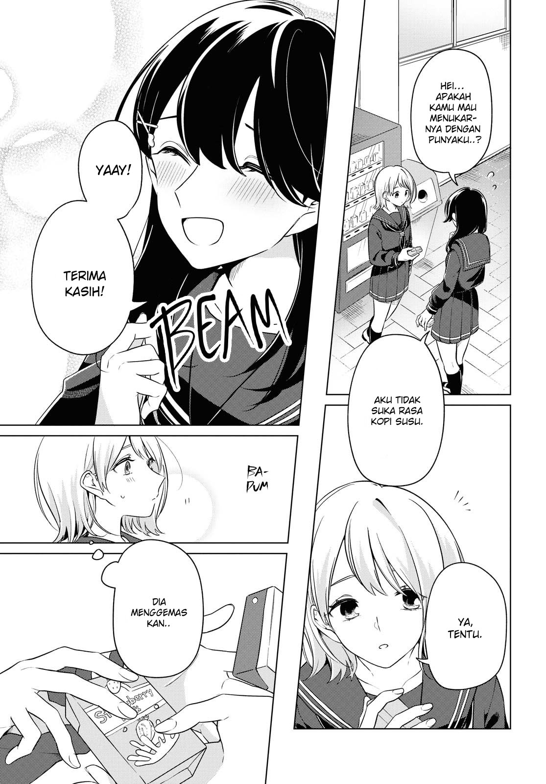 Halaman 15 dari Lonely Girl ni Sakaraenai Chapter 8