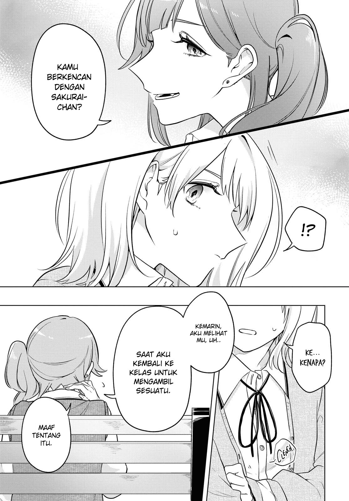 Halaman 6 dari Lonely Girl ni Sakaraenai Chapter 8