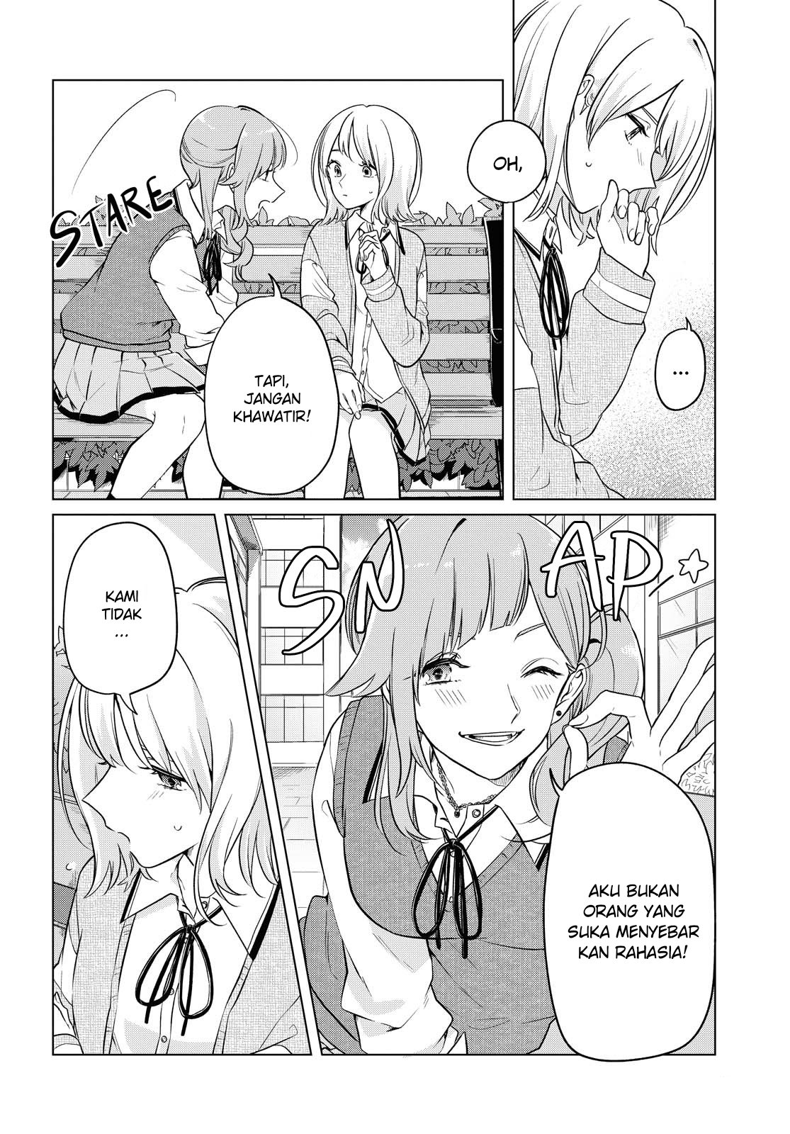 Halaman 7 dari Lonely Girl ni Sakaraenai Chapter 8