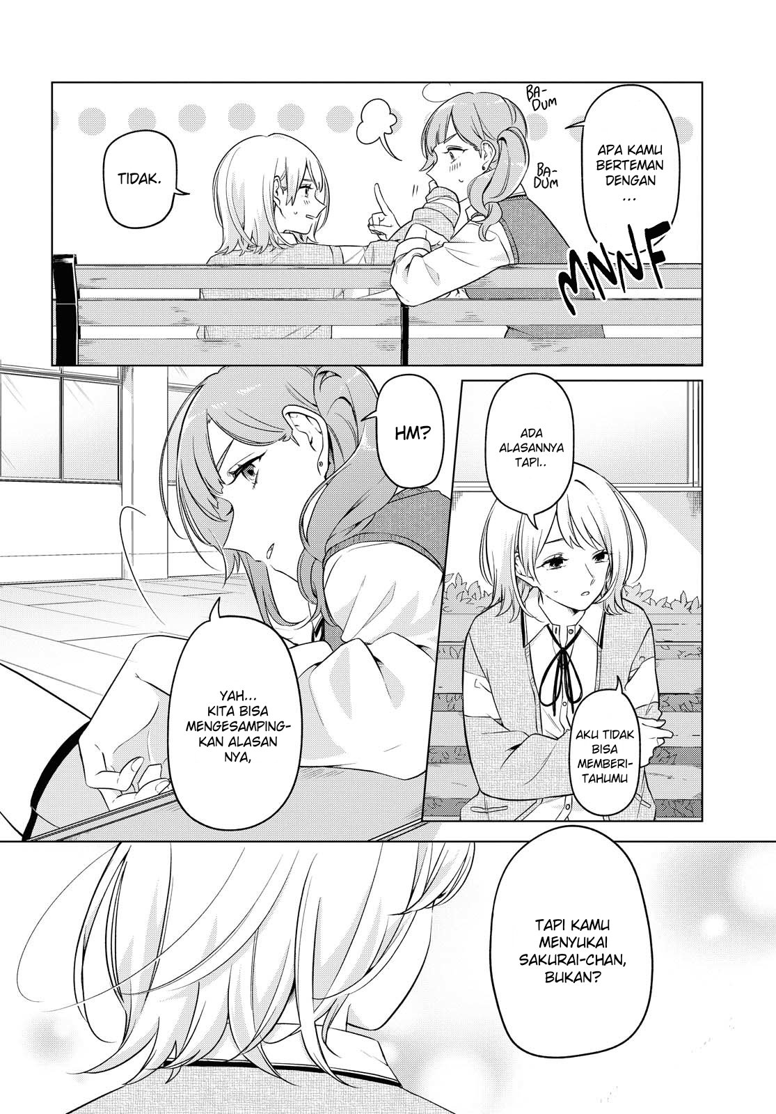 Halaman 9 dari Lonely Girl ni Sakaraenai Chapter 8