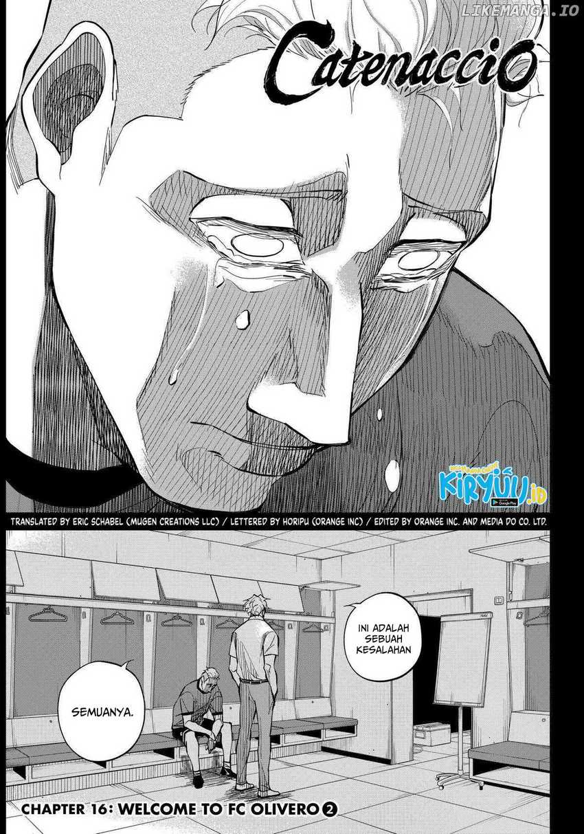 Halaman 2 dari Catenaccio Chapter 16