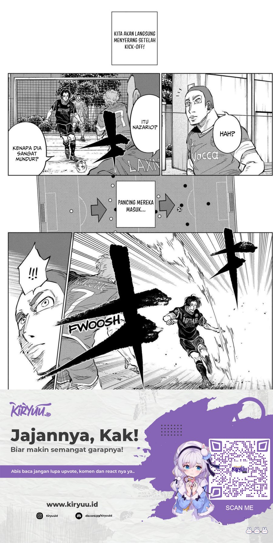 Halaman 11 dari Catenaccio Chapter 34