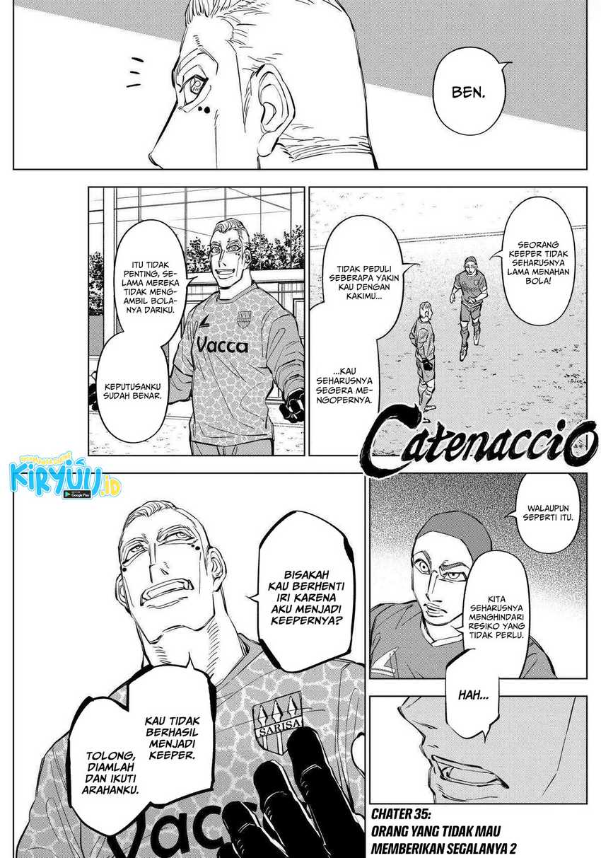 Halaman 2 dari Catenaccio Chapter 35