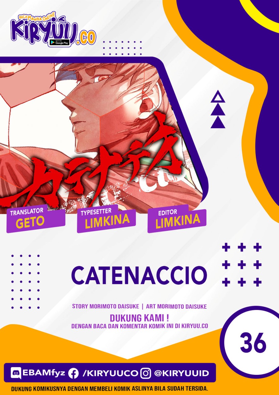 Halaman 1 dari Catenaccio Chapter 36