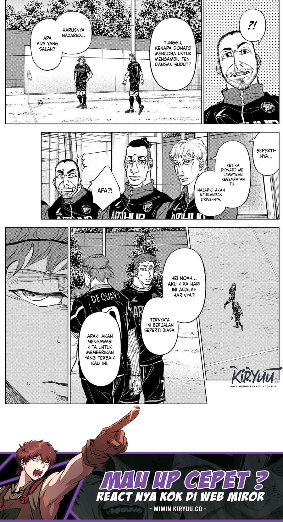 Halaman 16 dari Catenaccio Chapter 36