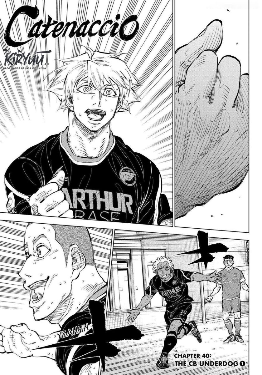 Halaman 2 dari Catenaccio Chapter 40