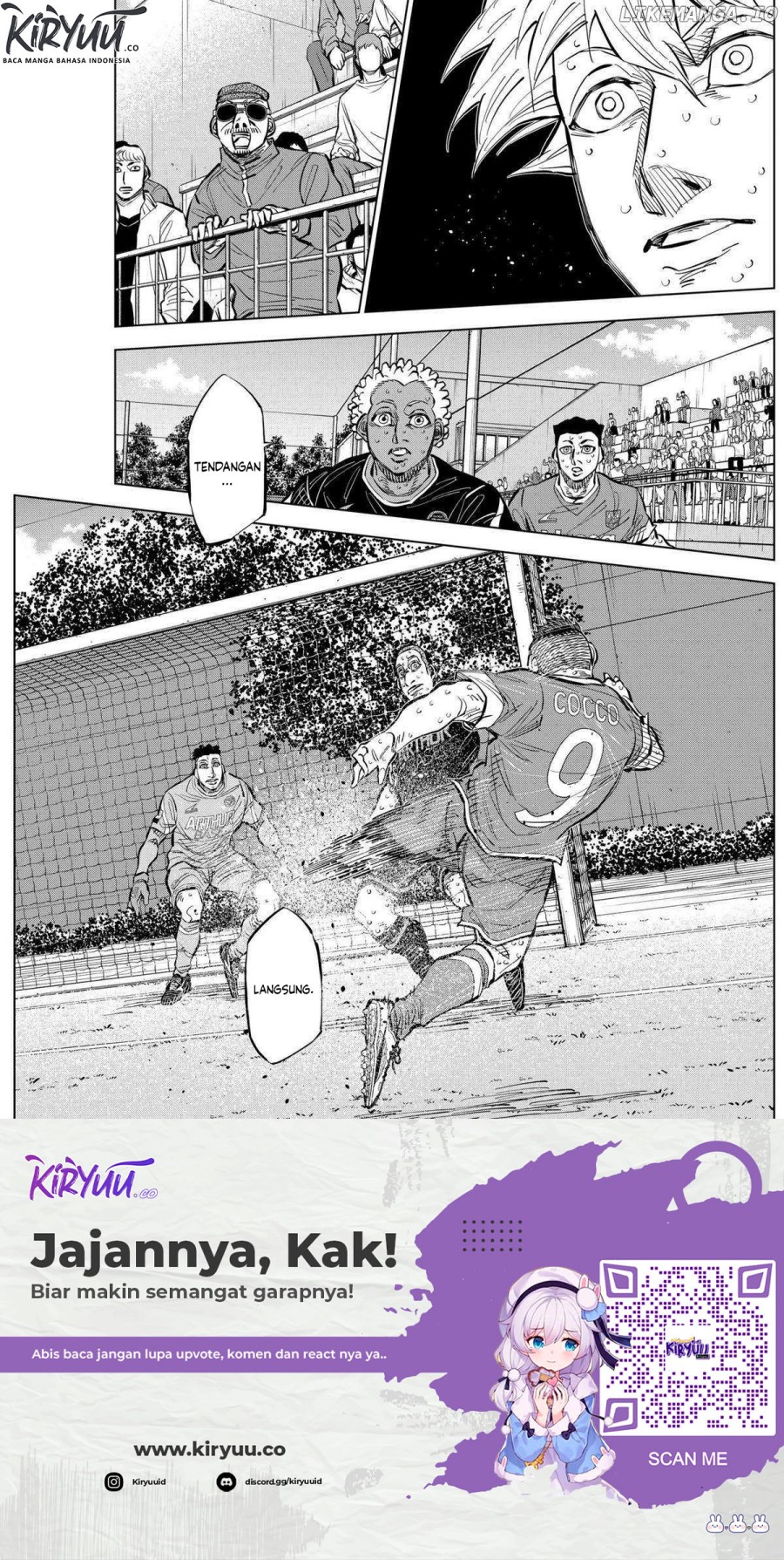 Halaman 10 dari Catenaccio Chapter 41