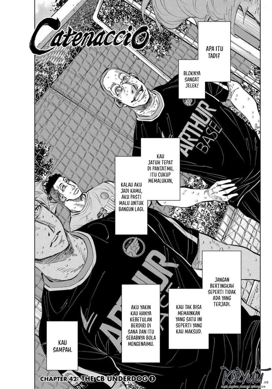 Halaman 2 dari Catenaccio Chapter 42