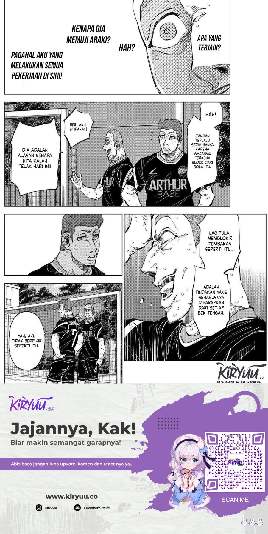 Halaman 10 dari Catenaccio Chapter 43