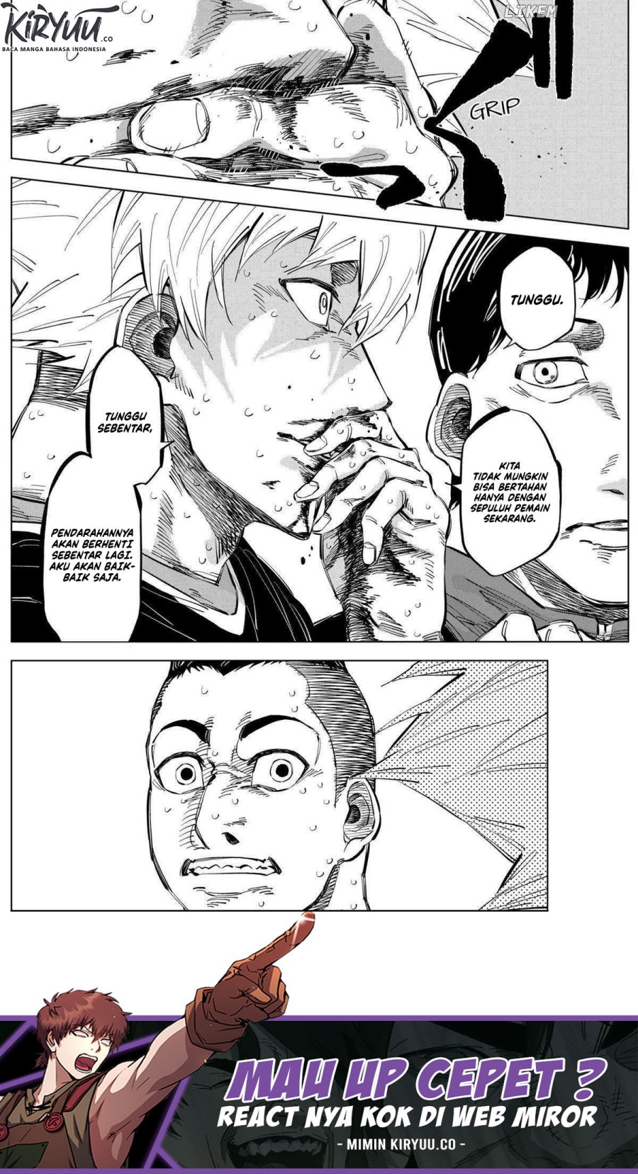 Halaman 6 dari Catenaccio Chapter 43